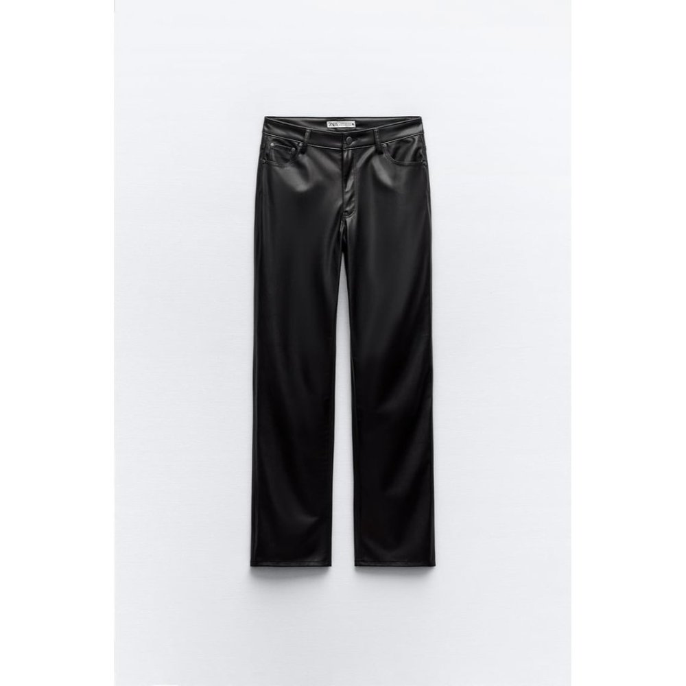 Zara‎ Faux Leather Pants Size Small